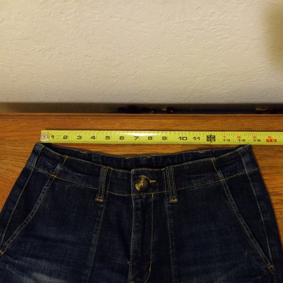 Cabi Wide Leg Lido Cropped Jeans Size 4 Capsule Tomboy Comfort Everyday Capsule - Picture 8 of 16